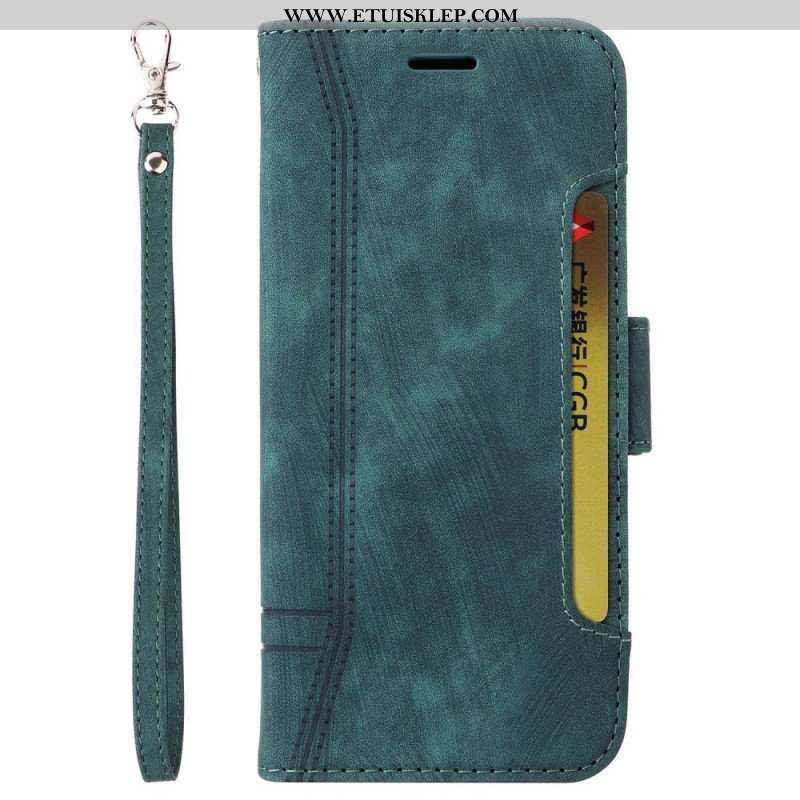 Etui Folio do Vivo Y35 Betopnice Przednie Etui Na Karty